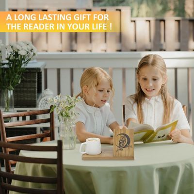 Εκτύπωση με μεταξένιο οθόνο ξύλινο σύντομο μίνι βιβλίο για υπνοδωμάτιο νυχτερινό τραπέζι και γραφείο