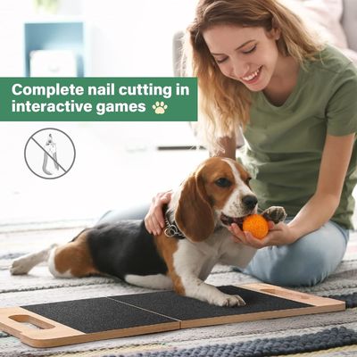 Χωρίς φόβο σκυλί φροντίδα νυχιών χώρο εξοικονόμηση Scratch Pad με Custom Logo και ρυθμιζόμενο σχεδιασμό