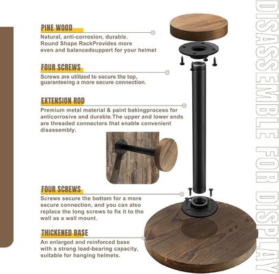 Στάδιο επιτραπέζιου εστιατορίου με ατελή χρώμα και βιομηχανικό στυλ από ξύλο βερίκης