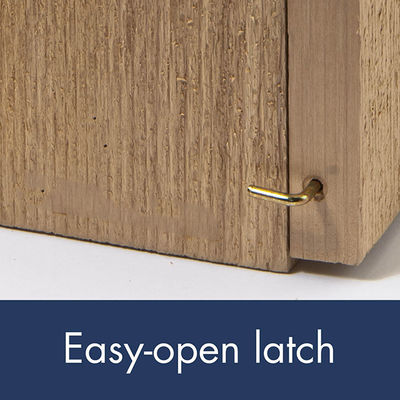 Κλείσιμο με στύλο στερεό σχεδιασμό κήπου ξύλινο σπίτι με βεράντα