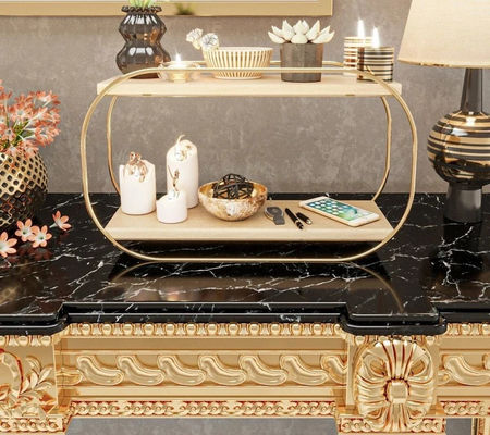 Κρεβάτι μπάνιου ξύλινο δίσκο μαγαζί οργανωτής countertop για αποθήκευση μακιγιάζ αρώματα