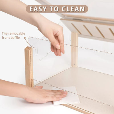 Κουτί ρολογιών Προσαρμοσμένο κρυψώνα για χάμστερ Γεωργικά έπιπλα για κατοικίδια ξύλο Ανεξάρτητο σχέδιο για μικρά κατοικίδια