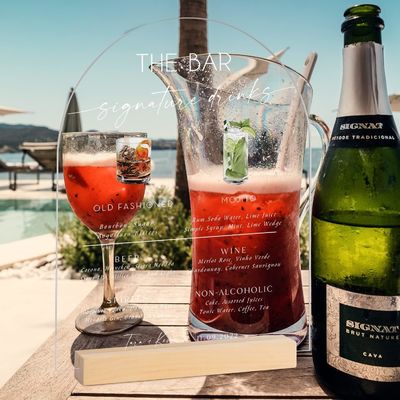 Όπως το επιθυμείτε Ακρυλικό Πίνακα Πάρτικα Γάμου Σήμα Γάμου με ξύλινο στέλεχος Προσαρμοσμένο