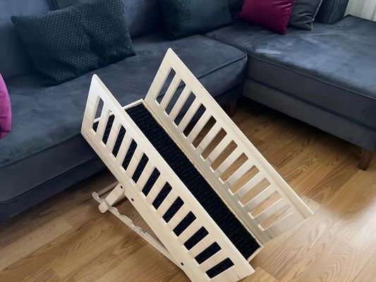 Γειτονικά σκυλιά ξύλινη ράμπα