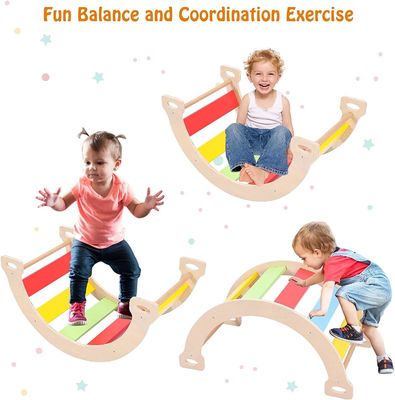 Παιδιά Παιδιά Indoor Gym Παιχνίδια ξύλινα Παιχνίδια αναρρίχησης Τρίγωνο Πλαστική Αναρρίχηση Γλιστρική