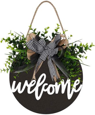 Μαγνητοπλακέτα διακόσμηση μπροστινής πόρτας από στερεό ξύλο