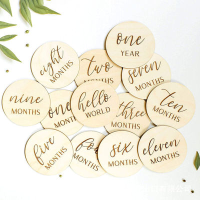 Κάρτες μηνιαίου ορόσημου για μωρά 13 κομμάτια για νεογέννητα