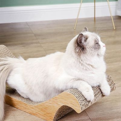 Προσαρμοσμένα κατοικίδια κυματοειδή Scratching Pad Cat Scratch Board παιχνίδια για την επιλογή χώρου δωματίου