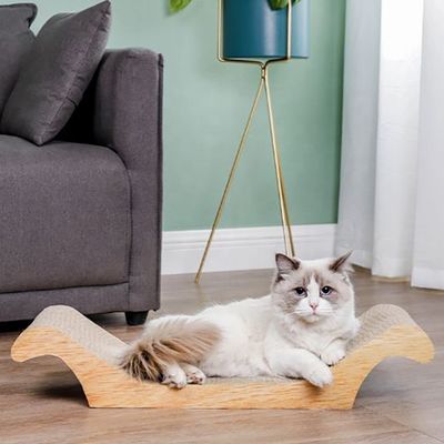 Προσαρμοσμένα κατοικίδια κυματοειδή Scratching Pad Cat Scratch Board παιχνίδια για την επιλογή χώρου δωματίου