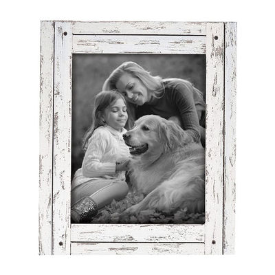 Ρουστικό ξύλινο τοίχο τοποθετημένο ή επιτραπέζιο στέκεται Ελευθερία διαλογής πλαίσιο σε προσαρμοσμένο μέγεθος