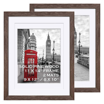 Τυπώματα μεμονωμένου μεγέθους Φωτογραφικά πλαίσια από χωριό ξύλο για τις λύσεις εκτύπωσης