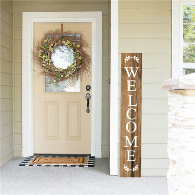 Πωλήσεις Πυρνού ξύλου Γάμος Γάμος Καλωσόρισμα Πλαίσιο Natural/Brown/White Europe