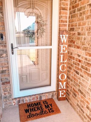 Πωλήσεις Πυρνού ξύλου Γάμος Γάμος Καλωσόρισμα Πλαίσιο Natural/Brown/White Europe