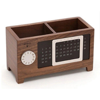 17X7.2X9.6cm ξύλινο καλαμπόκι για στυλό και ημερολόγιο της Άνοιξης