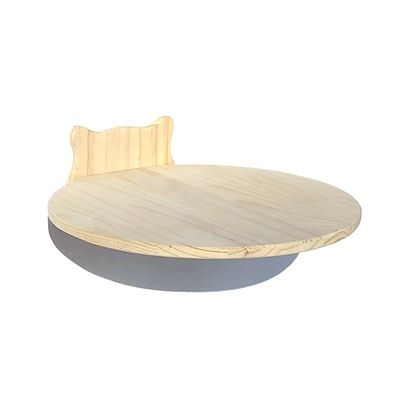 Προσαρμοσμένο λογότυπο Αποδεκτό ξύλινη γάτα Jump πλατφόρμα σπίτι έπιπλα Κρεμαστή γέφυρα