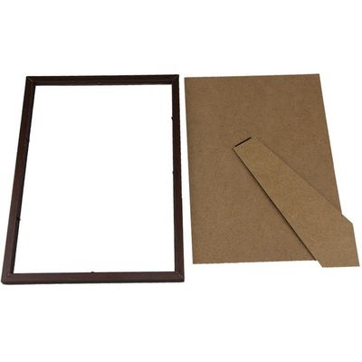 Προσαρμοσμένο χρώμα Φωτογραφικό πλαίσιο από στερεό ξύλο με αφαιρούμενο εσωτερικό πλαίσιο και πραγματικό γυαλί