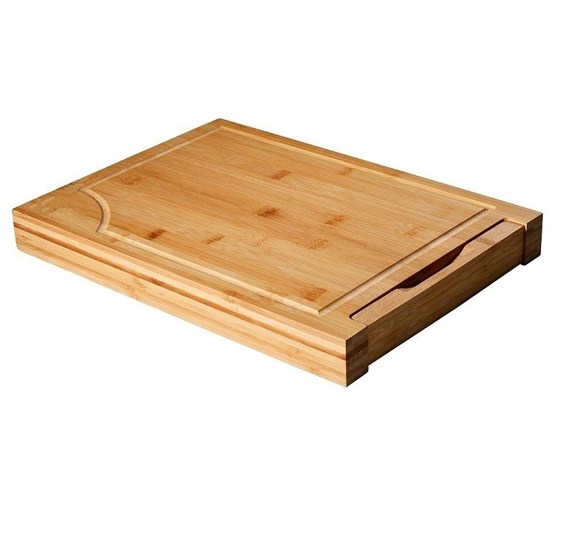 Προσαρμοσμένο μέγεθος λογότυπο Επαγγελματική πλάκα κοπής μπαμπού με κλίμακα και τετραγωνικά τετράγωνα