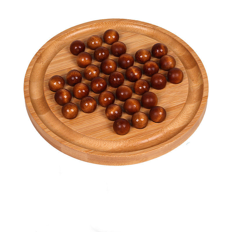 Προσαρμοσμένο λογότυπο 202407 Μπαμπού Μοναδικό ανεξάρτητο παιχνίδι σκακιού για ενήλικες και παιδιά