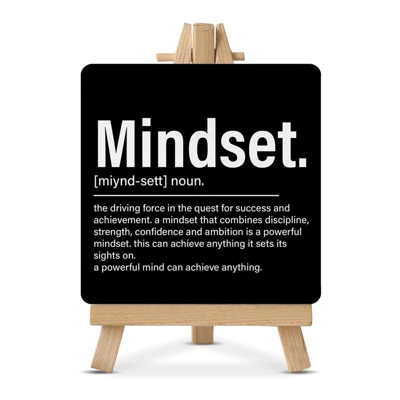 Πλακαρισμένα διακοσμητικά.Δώρα Εμπνευστική κίνητρα ξύλινη πινακίδα για γραφείο