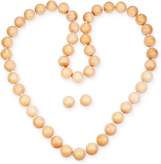 Χειροποίητο φυσικό ξύλινο χούλα με βάρος για γυμναστική 8.4 x 8.4 x 4.1cm