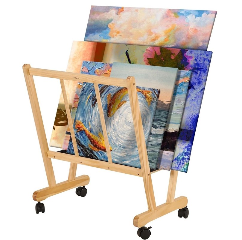 202406 ξύλινο μεγάλο ράφι εκτύπωσης με κυλινδρικές στροφές Προσαρμοσμένο λογότυπο Δείκτης και αποθήκευση μπάνιου