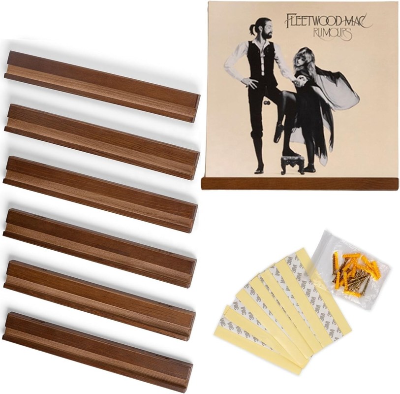 Στον τοίχο βινύλιο ρεκόρ ράφι οθόνης Χωρίς διπλωμένη λειτουργία για εξοικονόμηση χώρου και αποθήκευση