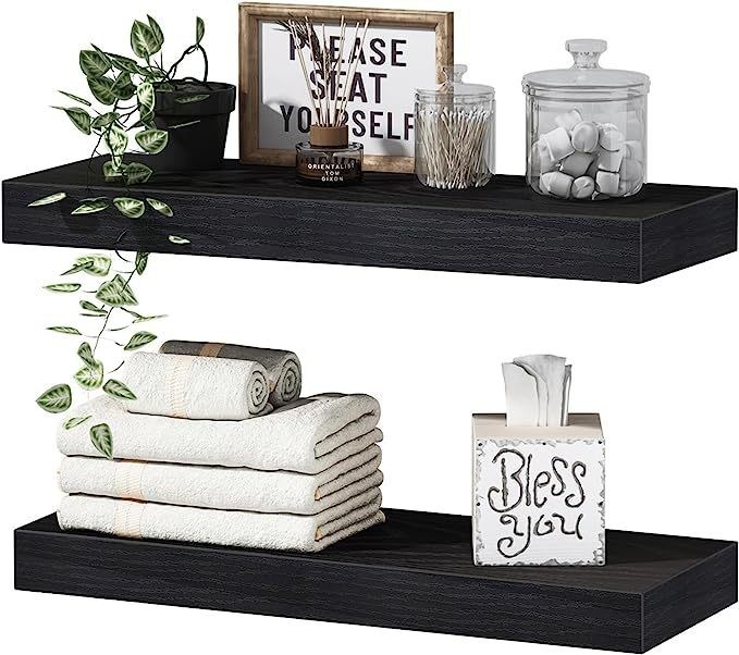 Συσκευή ταχυδρομικής αποστολής 2 ξύλινα πλωτά ράφια για εξαιρετική διακόσμηση σπιτιού