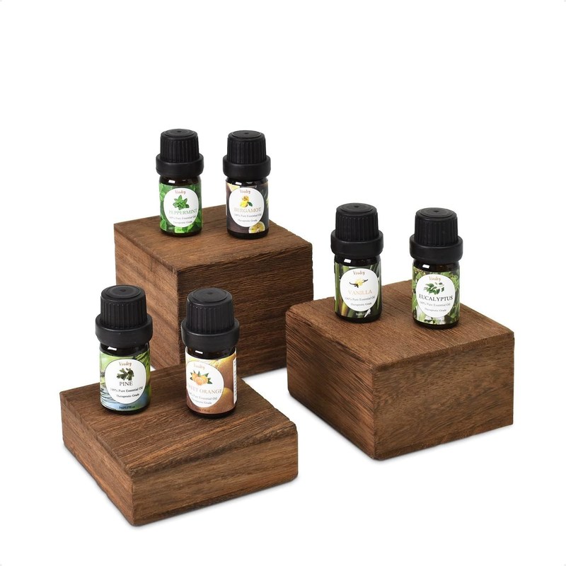 3 Διαφορετικά υψόμετρα ξύλινα στεφάνια οθόνης Επεξεργασία εκτύπωσης