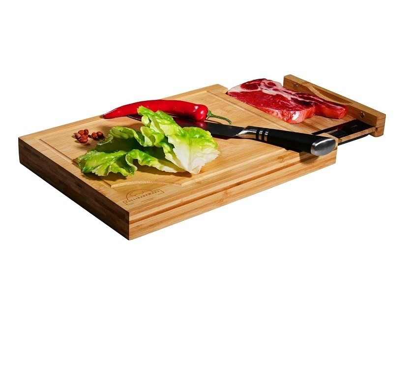 Αποσυναρμολογήσιμη ψηφιακή πλάκα κοπής μπαμπού για την αποδοτικότητα της οικολογικής κουζίνας