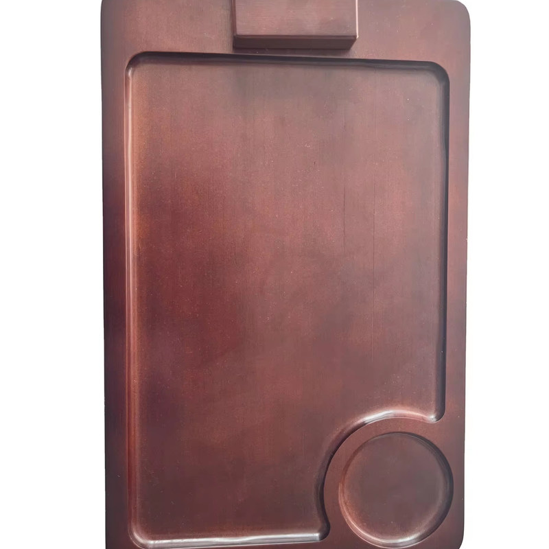 Ορθογώνιο ξύλινο καναπέ βραχίονα τραπέζι για την αποθήκευση στο σπίτι και προσαρμοσμένο λογότυπο αποδεκτό