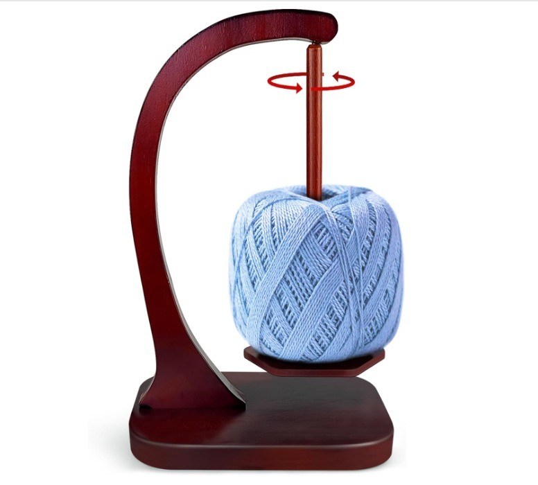 Μηχανισμός στροβιλισμού μαγνητικού μετάλλου Στροβιλιστής ξύλινου νήματος για πλέξιμο και κροσέ