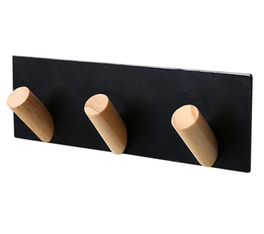 Ρουστικό τοίχο τοποθετημένο κλειδί γάντζο σιδερένια επιφάνεια για το κτίριο γραφείων 7,75 "L x 7,75" W x 48,5" H