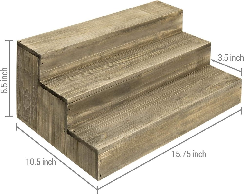 OEM παραγγελία αποδεκτό ξύλινο επιδόρπιο σταθμό Cupcake Riser οθόνη για ειδικές περιστάσεις