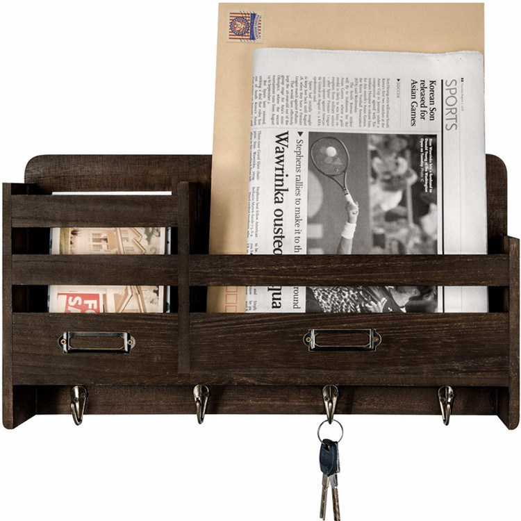 Τείχος τοποθετημένο ράφι ρούχα κρεμασμένο κλειδαριό για τοίχο διακοσμητικό προσαρμοσμένο λογότυπο