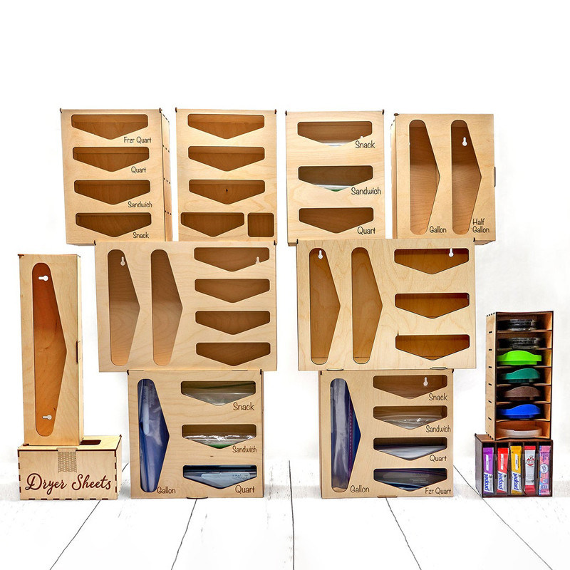 Εύκολο Κλείδωμα Κουβάκι Οργανωτής Τύπου Προσαρμοσμένη για όλες τις λύσεις αποθήκευσης σας