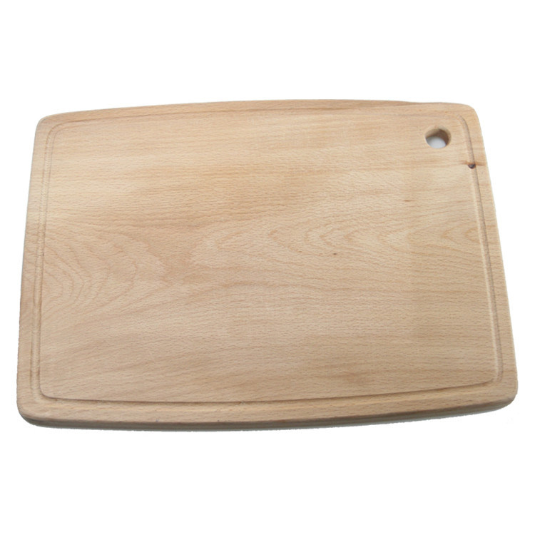 Λειτουργική και ανθεκτική πλάκα κοπής από στερεό ξύλο από σκαμνί με τυπωτικό χερούλι