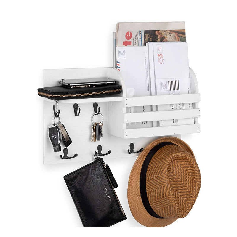 Διπλό επίπεδο τοίχος τοποθέτηση αποθηκευτικό ράφι μαγνητικό σπίτι κρεμασμένο οργανωτή ράφι με κλειδαριό