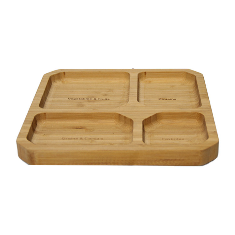 Περιβαλλοντικά φιλικά και προσαρμόσιμα δίσκια για τροφή από μπαμπού