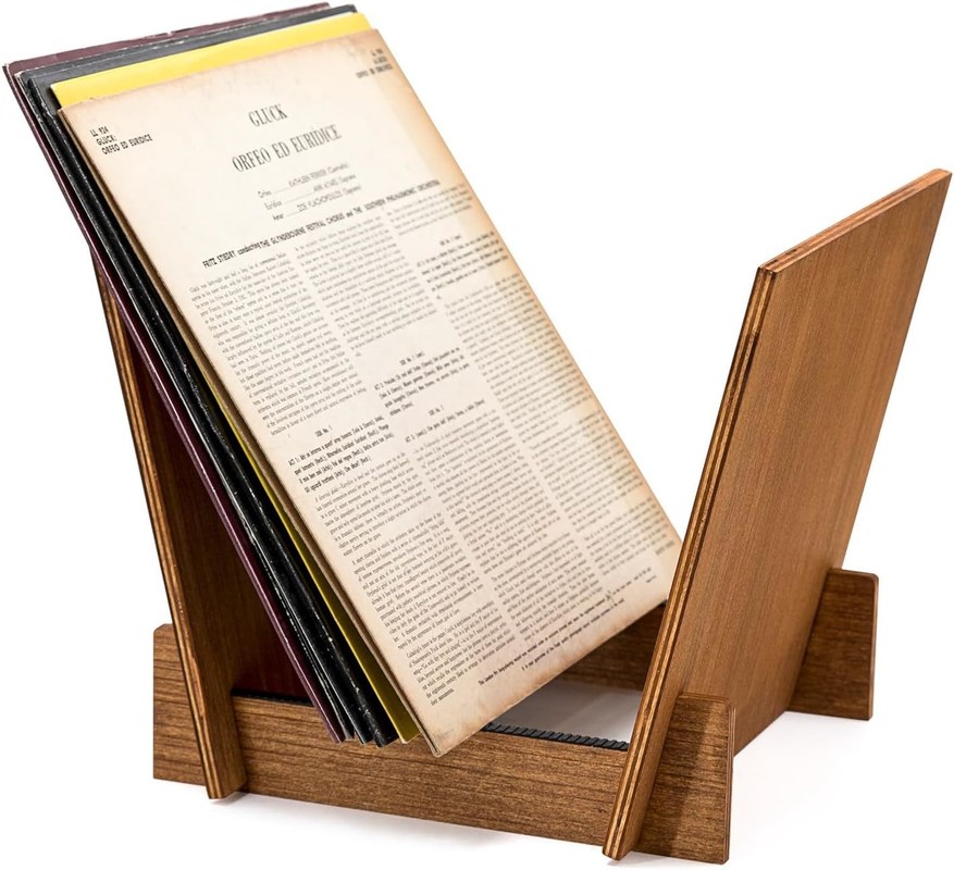 Μη αναδιπλούμενο ράφι για LP Αλμπουμ βινυλίου αποθήκευσης