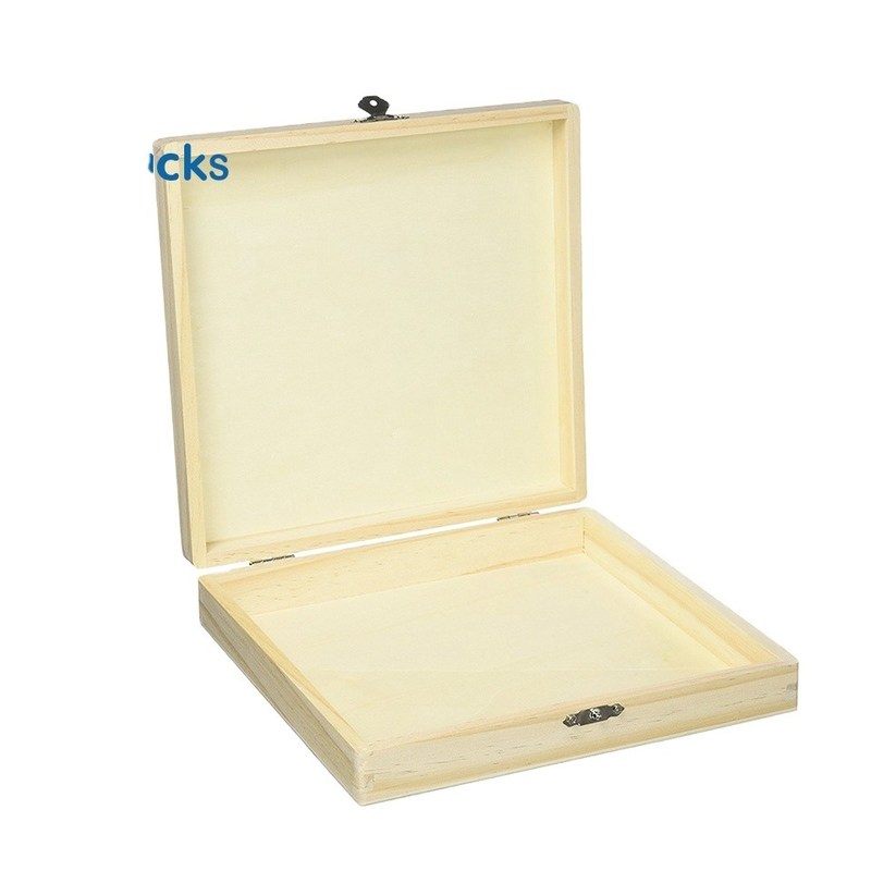 Μη τελειωμένο ξύλινο κουτί για τσιγάρα για φιλική προς το περιβάλλον συσκευασία και τυποποίηση