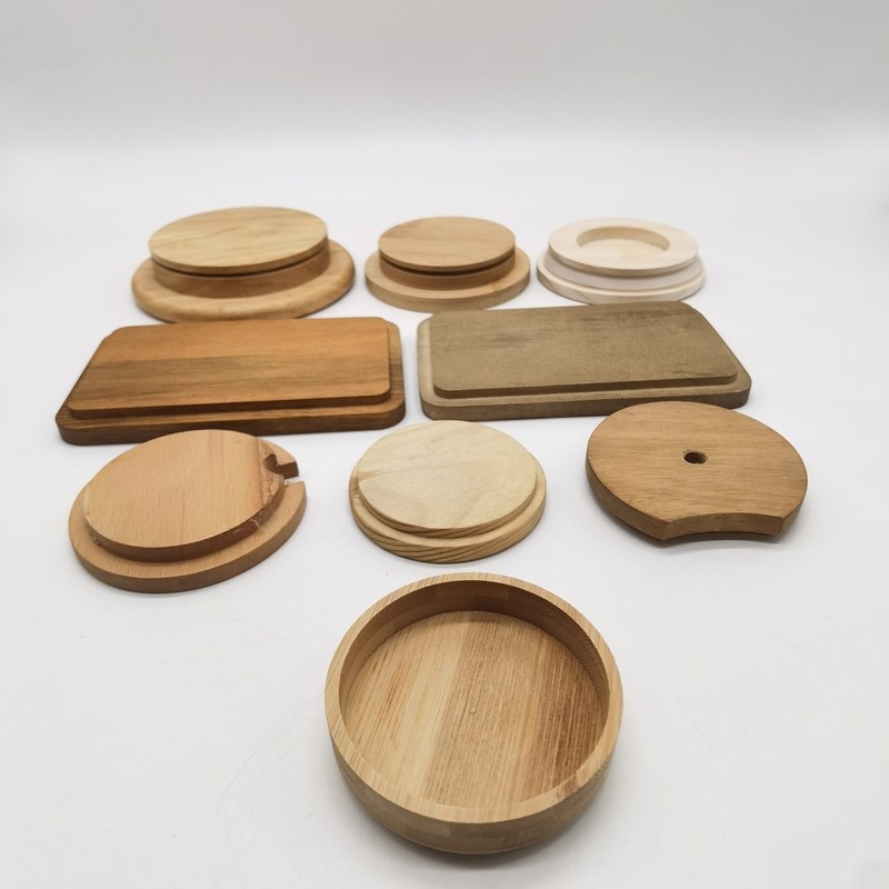 Ακακία Βέχος Γογγύλος Πίνα Μπαμπού Καουτσούκ Δρυς Κεράσι Στερεό MDF Φελλός Κεραμίδας Κεραμίδας ξύλινα καπάκια