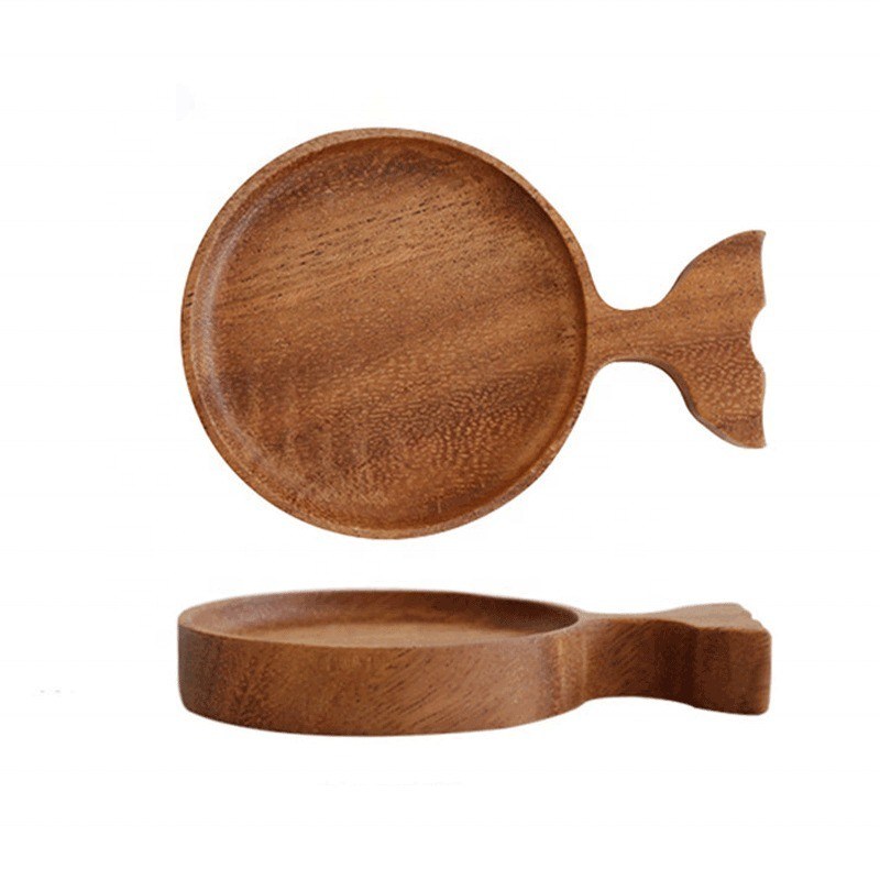 Μινιμαλιστικό στυλ Acacia Walnut Beech ξύλινη κατσαρόλα για φλιτζάνι καφέ από Custom Design