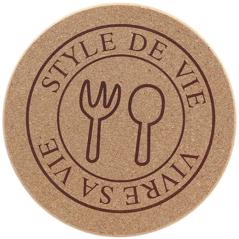 Κλασικό σχεδιασμό Cork ξύλινο Cup Coasters για αποθηκευμένα Custom Constellation MDF στρώματα