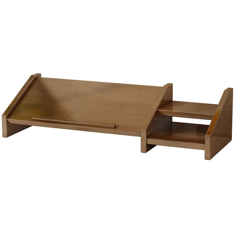 PC Laptop Riser με ξύλινη στερέωση οθόνης Πολυγωνική σχεδίαση και προσαρμοσμένο λογότυπο